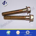 M12 Zinc 3+ Half Thread Hex Flange Bolt